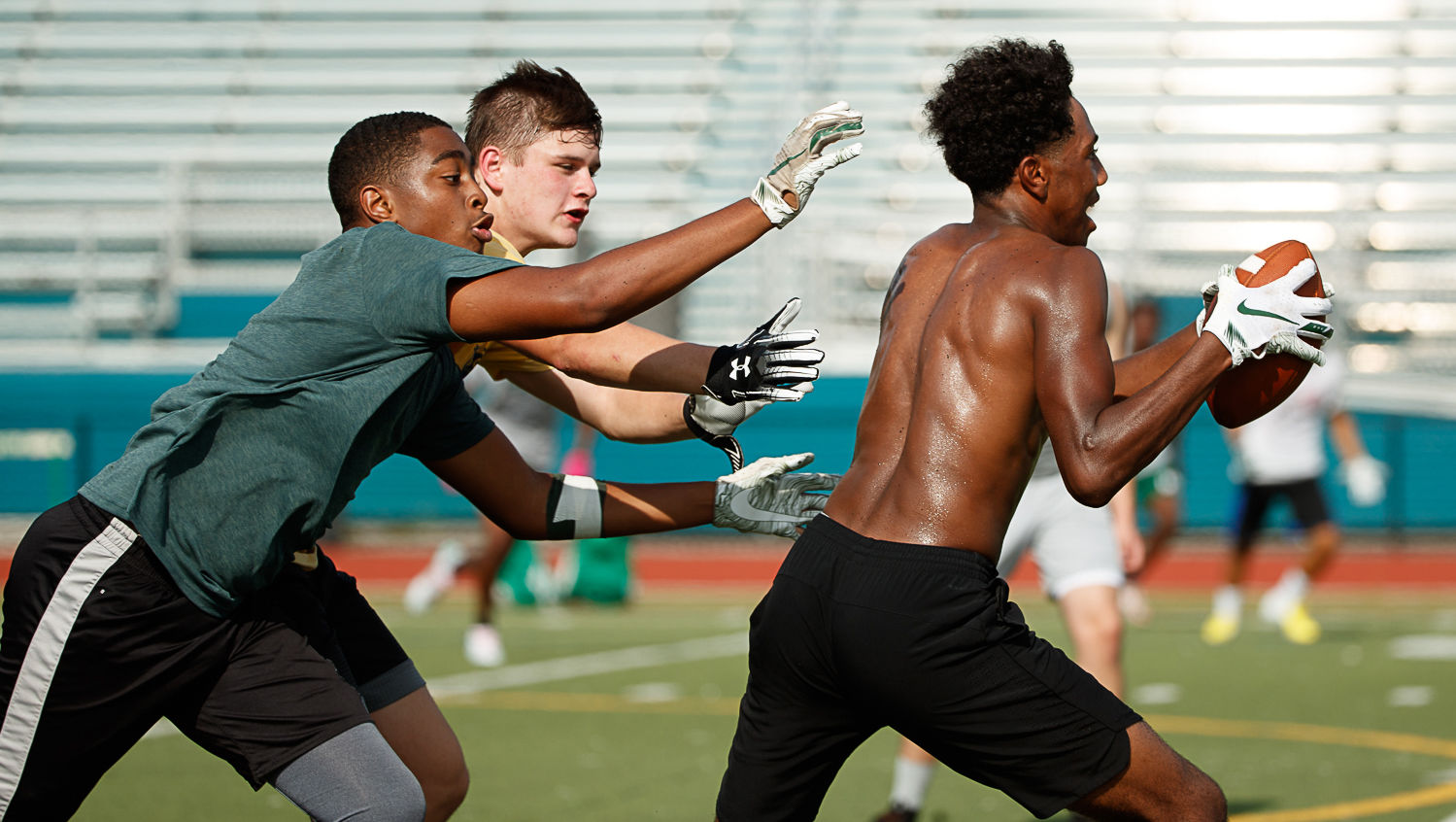Wakefield football practice 4